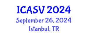 International Conference on Animal Sciences and Veterinary (ICASV) September 26, 2024 - Istanbul, Turkey