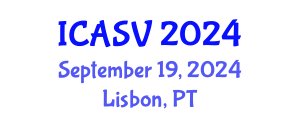 International Conference on Animal Sciences and Veterinary (ICASV) September 19, 2024 - Lisbon, Portugal