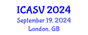 International Conference on Animal Sciences and Veterinary (ICASV) September 19, 2024 - London, United Kingdom