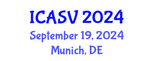 International Conference on Animal Sciences and Veterinary (ICASV) September 19, 2024 - Munich, Germany