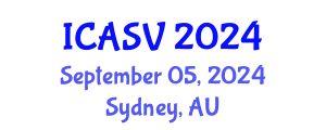 International Conference on Animal Sciences and Veterinary (ICASV) September 05, 2024 - Sydney, Australia
