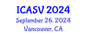 International Conference on Animal Sciences and Veterinary (ICASV) September 26, 2024 - Vancouver, Canada