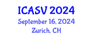 International Conference on Animal Sciences and Veterinary (ICASV) September 16, 2024 - Zurich, Switzerland