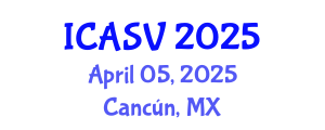 International Conference on Animal Sciences and Veterinary (ICASV) April 05, 2025 - Cancún, Mexico