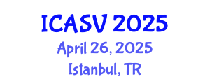 International Conference on Animal Sciences and Veterinary (ICASV) April 26, 2025 - Istanbul, Turkey