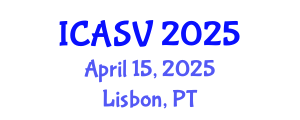 International Conference on Animal Sciences and Veterinary (ICASV) April 15, 2025 - Lisbon, Portugal