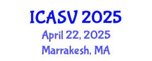 International Conference on Animal Sciences and Veterinary (ICASV) April 22, 2025 - Marrakesh, Morocco