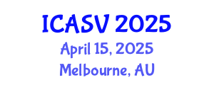 International Conference on Animal Sciences and Veterinary (ICASV) April 15, 2025 - Melbourne, Australia