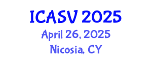 International Conference on Animal Sciences and Veterinary (ICASV) April 26, 2025 - Nicosia, Cyprus