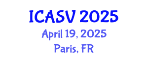 International Conference on Animal Sciences and Veterinary (ICASV) April 19, 2025 - Paris, France