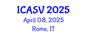 International Conference on Animal Sciences and Veterinary (ICASV) April 08, 2025 - Rome, Italy