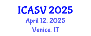 International Conference on Animal Sciences and Veterinary (ICASV) April 12, 2025 - Venice, Italy