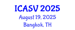 International Conference on Animal Sciences and Veterinary (ICASV) August 19, 2025 - Bangkok, Thailand