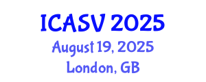 International Conference on Animal Sciences and Veterinary (ICASV) August 19, 2025 - London, United Kingdom
