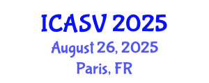 International Conference on Animal Sciences and Veterinary (ICASV) August 26, 2025 - Paris, France