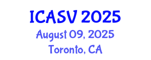 International Conference on Animal Sciences and Veterinary (ICASV) August 09, 2025 - Toronto, Canada