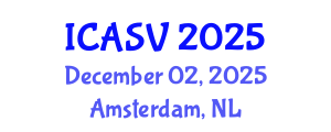 International Conference on Animal Sciences and Veterinary (ICASV) December 02, 2025 - Amsterdam, Netherlands