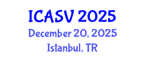 International Conference on Animal Sciences and Veterinary (ICASV) December 20, 2025 - Istanbul, Turkey
