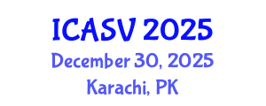 International Conference on Animal Sciences and Veterinary (ICASV) December 30, 2025 - Karachi, Pakistan