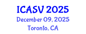 International Conference on Animal Sciences and Veterinary (ICASV) December 09, 2025 - Toronto, Canada
