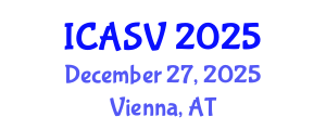 International Conference on Animal Sciences and Veterinary (ICASV) December 27, 2025 - Vienna, Austria