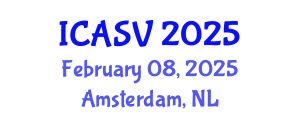 International Conference on Animal Sciences and Veterinary (ICASV) February 08, 2025 - Amsterdam, Netherlands