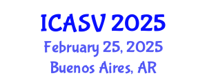 International Conference on Animal Sciences and Veterinary (ICASV) February 25, 2025 - Buenos Aires, Argentina