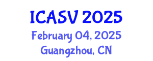 International Conference on Animal Sciences and Veterinary (ICASV) February 04, 2025 - Guangzhou, China