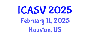 International Conference on Animal Sciences and Veterinary (ICASV) February 11, 2025 - Houston, United States