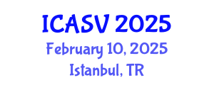 International Conference on Animal Sciences and Veterinary (ICASV) February 10, 2025 - Istanbul, Turkey