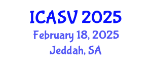 International Conference on Animal Sciences and Veterinary (ICASV) February 18, 2025 - Jeddah, Saudi Arabia