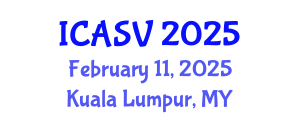 International Conference on Animal Sciences and Veterinary (ICASV) February 11, 2025 - Kuala Lumpur, Malaysia