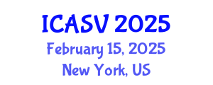 International Conference on Animal Sciences and Veterinary (ICASV) February 15, 2025 - New York, United States