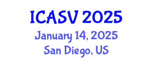 International Conference on Animal Sciences and Veterinary (ICASV) January 14, 2025 - San Diego, United States