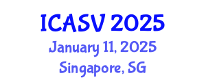 International Conference on Animal Sciences and Veterinary (ICASV) January 11, 2025 - Singapore, Singapore