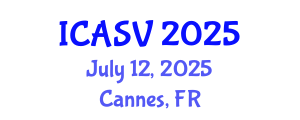 International Conference on Animal Sciences and Veterinary (ICASV) July 12, 2025 - Cannes, France