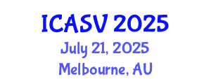 International Conference on Animal Sciences and Veterinary (ICASV) July 21, 2025 - Melbourne, Australia