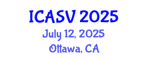 International Conference on Animal Sciences and Veterinary (ICASV) July 12, 2025 - Ottawa, Canada