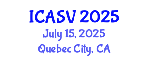 International Conference on Animal Sciences and Veterinary (ICASV) July 15, 2025 - Quebec City, Canada