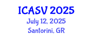International Conference on Animal Sciences and Veterinary (ICASV) July 12, 2025 - Santorini, Greece