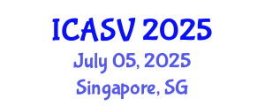 International Conference on Animal Sciences and Veterinary (ICASV) July 05, 2025 - Singapore, Singapore