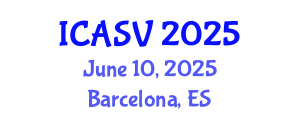 International Conference on Animal Sciences and Veterinary (ICASV) June 10, 2025 - Barcelona, Spain
