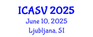 International Conference on Animal Sciences and Veterinary (ICASV) June 10, 2025 - Ljubljana, Slovenia
