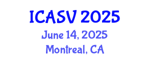 International Conference on Animal Sciences and Veterinary (ICASV) June 14, 2025 - Montreal, Canada