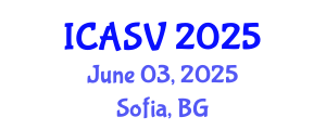 International Conference on Animal Sciences and Veterinary (ICASV) June 03, 2025 - Sofia, Bulgaria