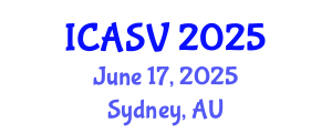 International Conference on Animal Sciences and Veterinary (ICASV) June 17, 2025 - Sydney, Australia