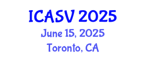 International Conference on Animal Sciences and Veterinary (ICASV) June 15, 2025 - Toronto, Canada