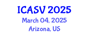 International Conference on Animal Sciences and Veterinary (ICASV) March 04, 2025 - Arizona, United States