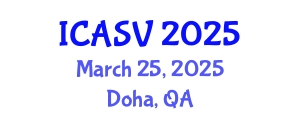 International Conference on Animal Sciences and Veterinary (ICASV) March 25, 2025 - Doha, Qatar