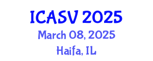 International Conference on Animal Sciences and Veterinary (ICASV) March 08, 2025 - Haifa, Israel